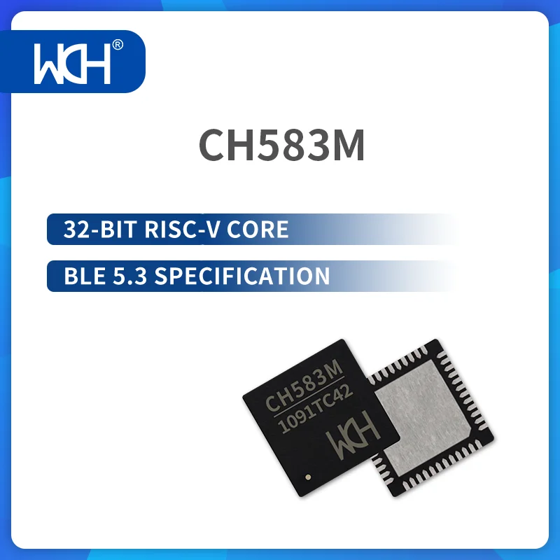 10Pcs/Lot CH582 BLE Bluetooth 5.3 RISC-V MCU 2.4Ghz RF