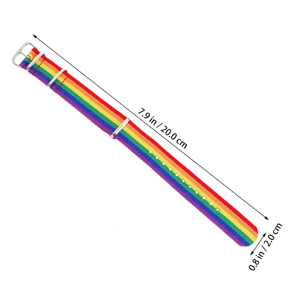 

Rainbow Women Bracelet Colorful Hand Jewelry Woven Cuff Anklets Girls Charm Elegant Premium Material Birthday Promotion