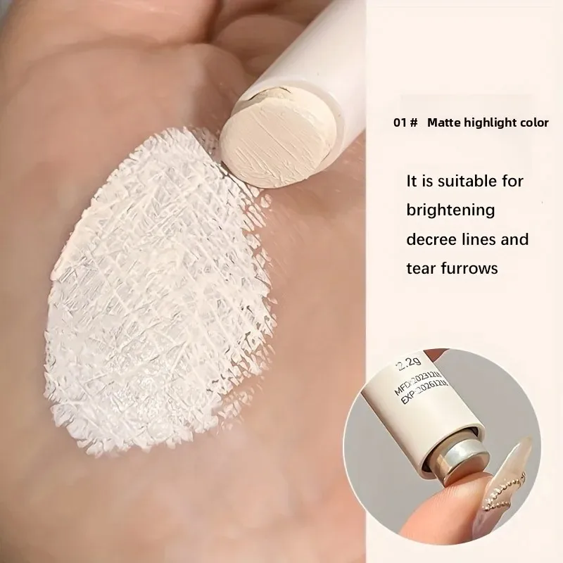 Trucco base per nascondere il contorno evidenziatore 3 in 1 - Copri macchie e imperfezioni Strumento cosmetico di bellezza