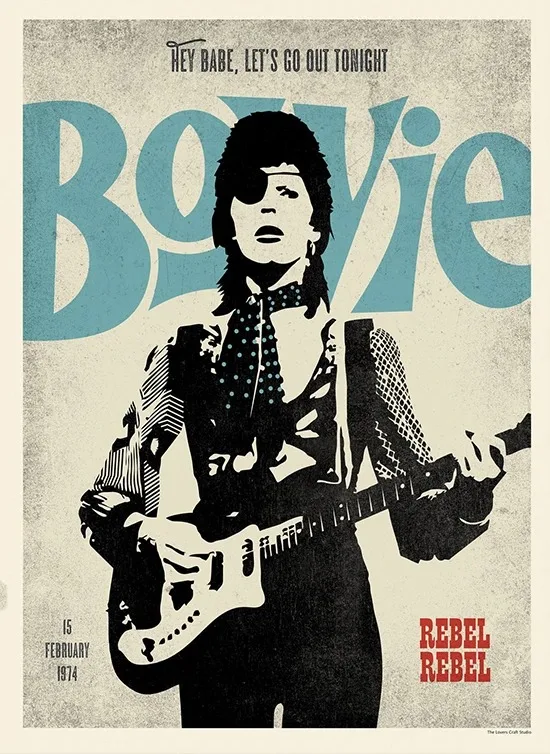 Affiches et imprimés de pierres roulantes Vintage, étoile de musique Rock, peinture sur toile, Art m