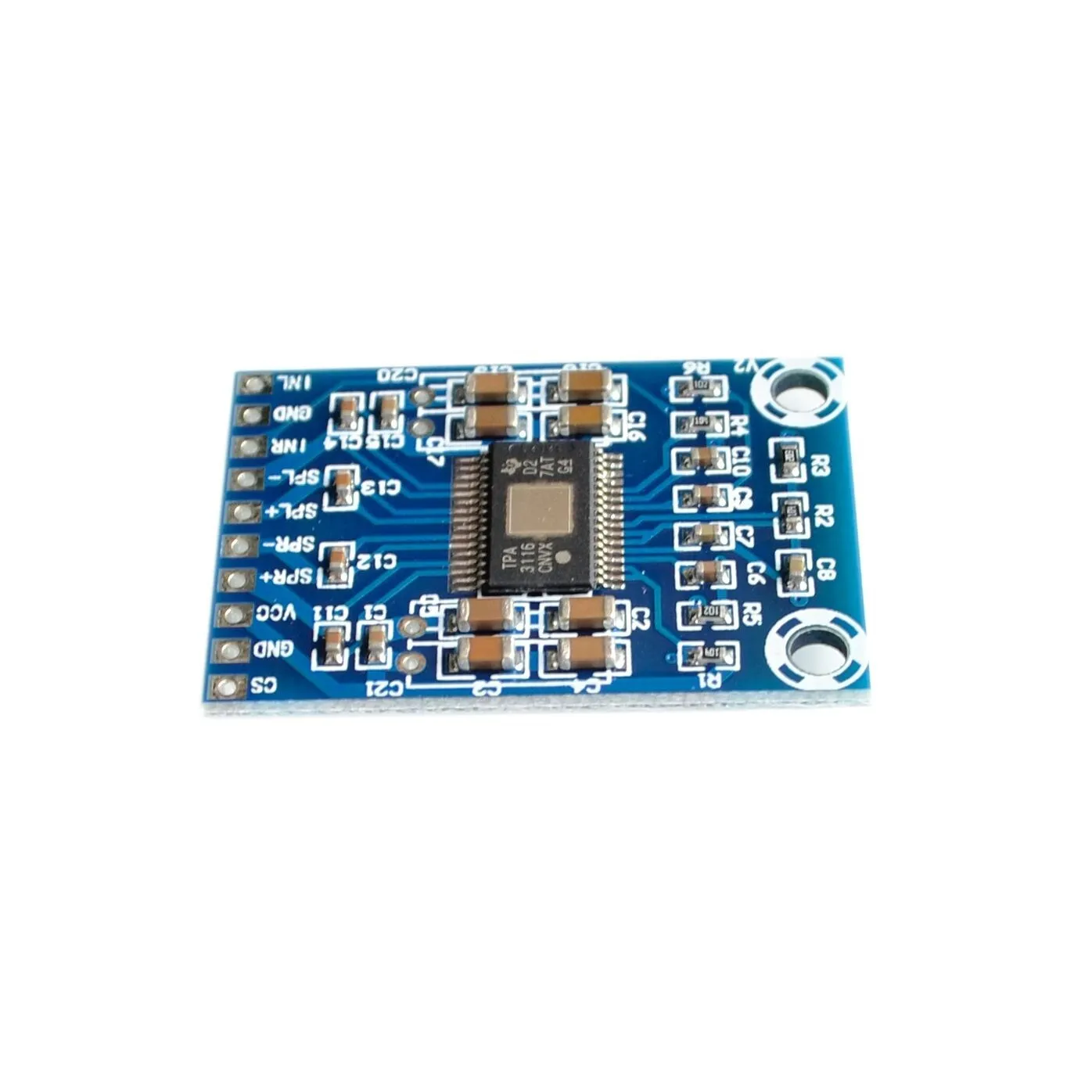 DC 12V-24V 2x50W Dual Channel Mini Digital Amplifier D Class 50W+50W TPA3116D2 XH-M562 Amplifier 50W Power Amplifier Board