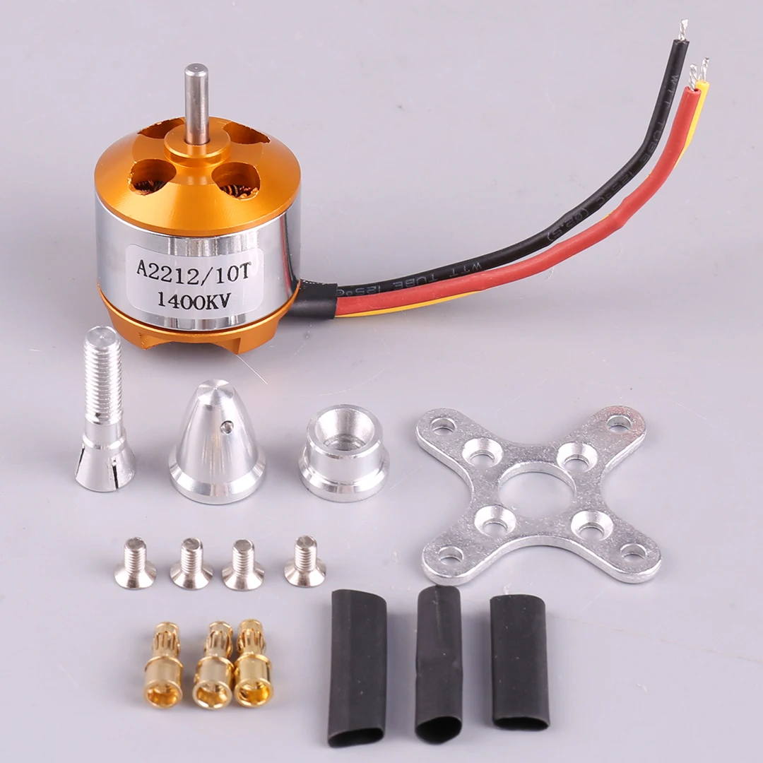 XXD A2212 Brushless Motor for Multi-Axis Fixed Wing Aircraft Model Airplane Motor KV1000/1400/2200 High Power Aircraft Engine