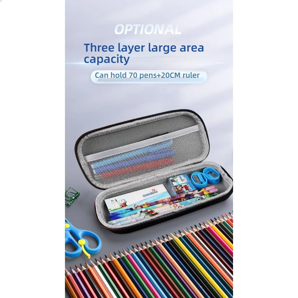 Disney Spider Man Animated Korean Pencil Case Boy Girl Big Capacity Comic Cartoon Pencil Pouch Students Stationery