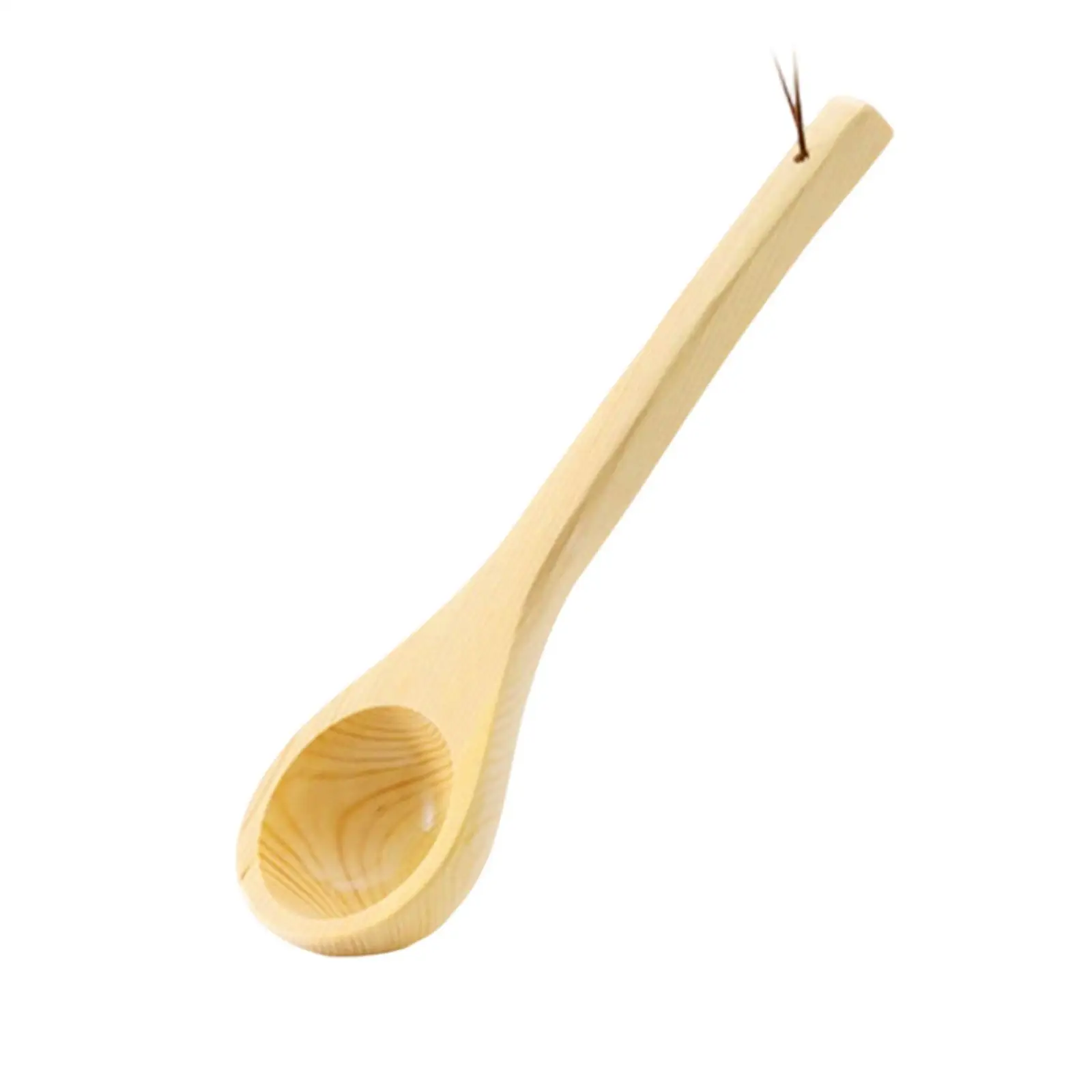 Sauna Steam Room Wooden Water Spoon Professional Ergonomic Handle Dipper Practical Spa Hotel Bath for Bathroom Use