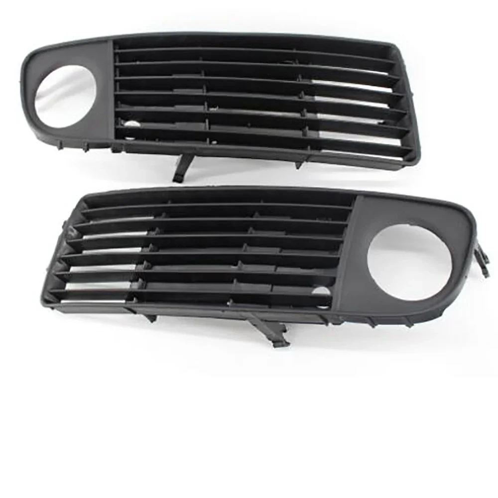 1Pair For Audi A6 C5 1998-2001 Front Fog Lamp Cover Grille Accessories