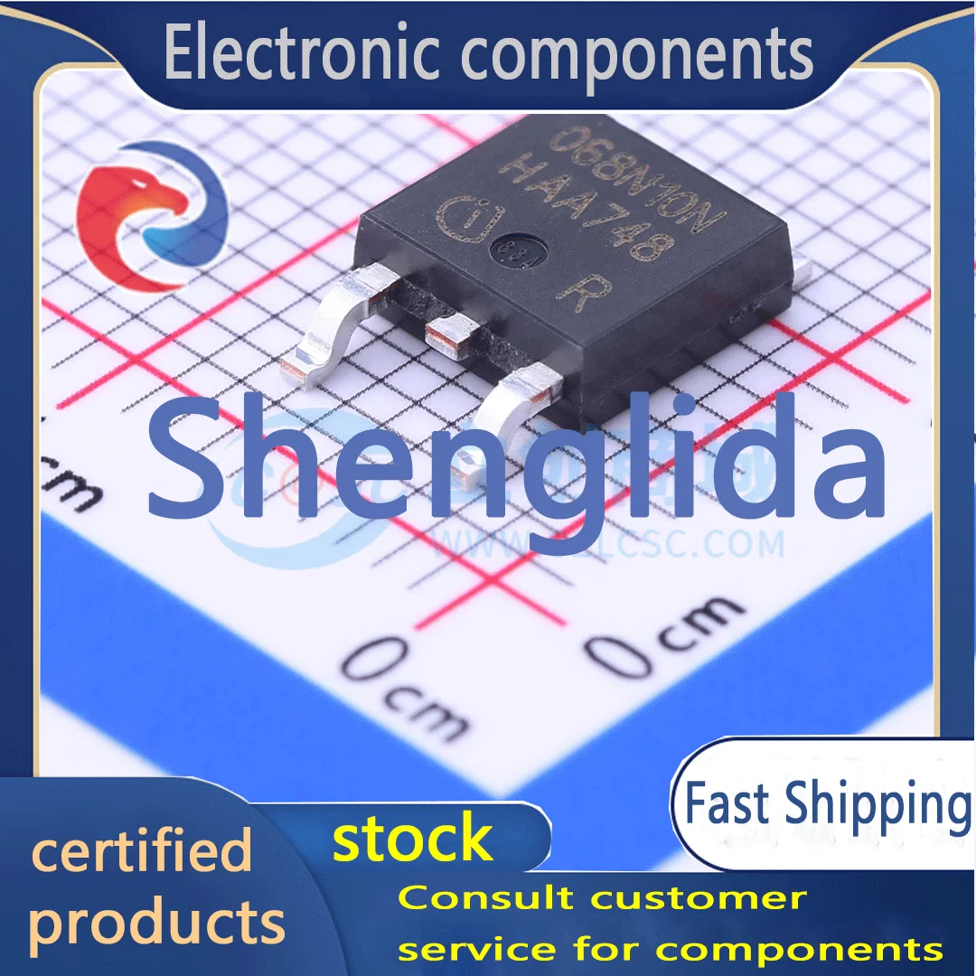 

IPD068N10N3G package PG-TO252-3 field-effect transistor (MOSFET) brand new stock 1PCS