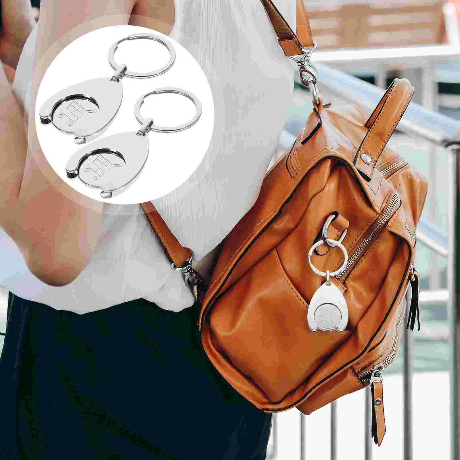 2 шт., держатель для ключей и монет