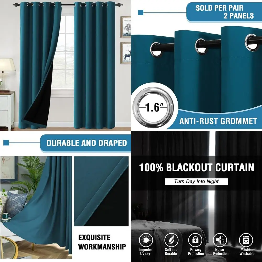 

Плотные шторы с термоизоляцией для спален: 100% H.VERSAILTEX, длина 84, блокировка тепла и полного света.