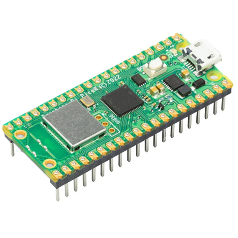 For Raspberry Pi Pico W Board with Wireless WIFI Module RP2040 Development Board Supports Micro-Python Welded