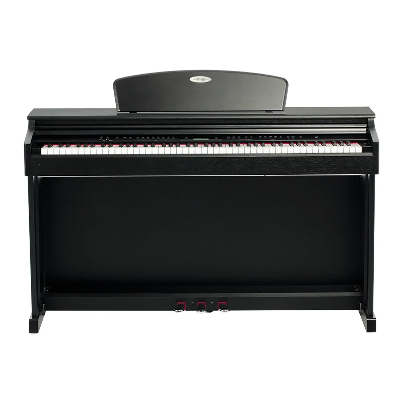 88‑Key Upright Digital Piano Graded Hammer Action Keyboard 147 Selectable Voices String Pedal Resonance For School Training