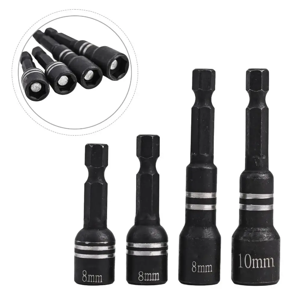 

New 8mm Magnetic Nut Screwdriver DIY Anti-slip Hex Shank Driver Bit for Power Drills Drivers Kit