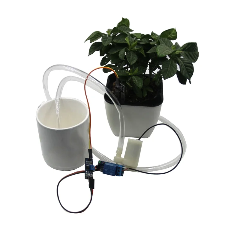 Automatic Irrigation Module DIY Set For Soil Moisture Detection And Automatic Water Pumping