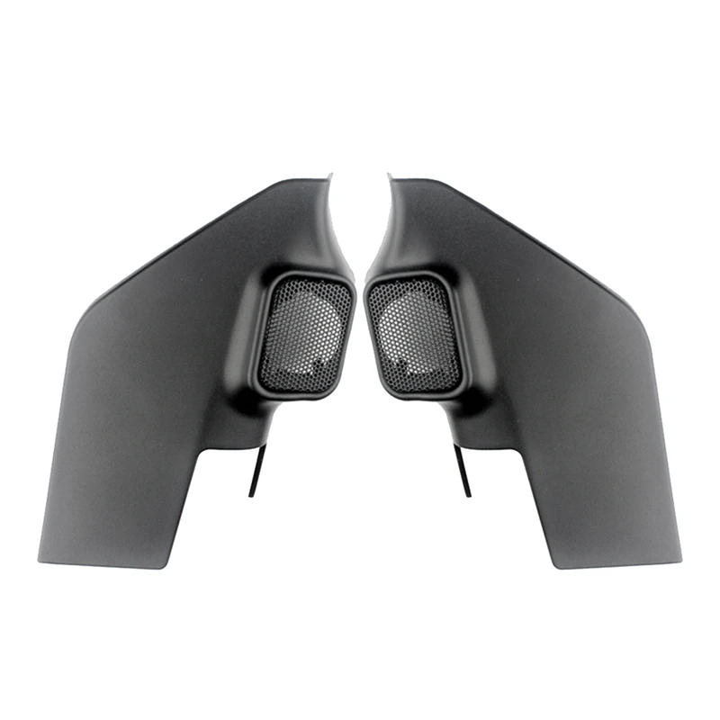 Car Door Panel Audio Horn Cover Tweeter Triangular Speaker Loudspeaker Cover Trim For Nissan Tiida 2011-2019