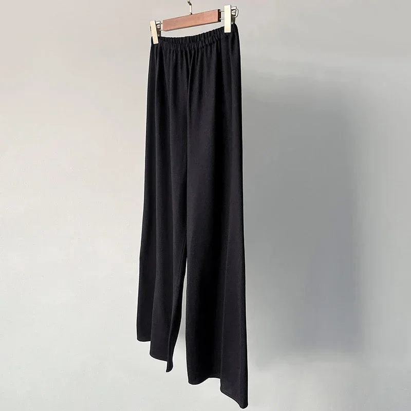 new Winter High Density Merino Wool Air Pants Wide Leg Pants for Women