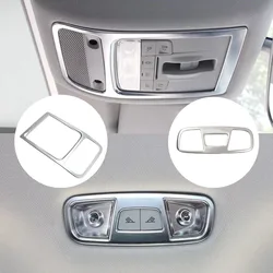 For VW Audi Q3 2013 2014 2015 2016 2017 2018 Car ABS Matte Front Inner Rear Tail Read Reading Switch Light Lamp Frame Hoods Trim