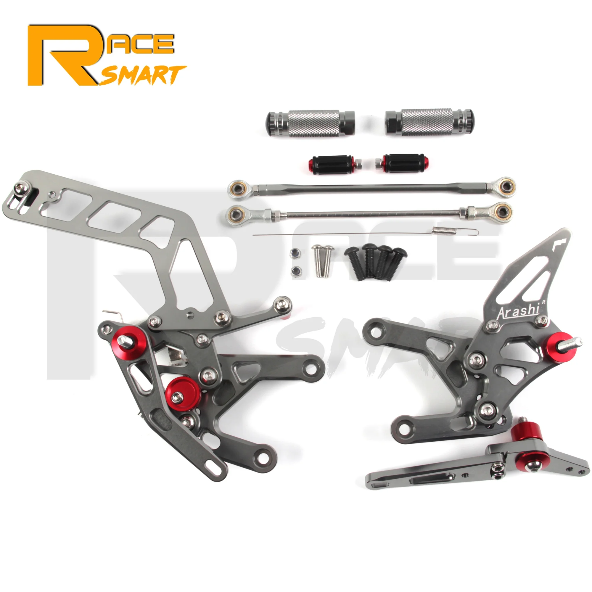 

Motorcycle 2016-2022 FZ-10 MT-10 CNC Adjustable Rearset Footpegs Footrest Foot Rest For YAMAHA FZ10 MT10 FZ 10 MT 10 2017 QS GP