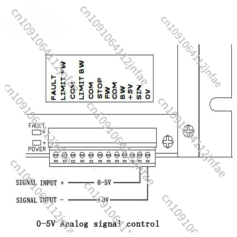 keya forward reverse position limit pwm dc controller 12v 24v 48v 100A, DC12/48RT100BL-XW