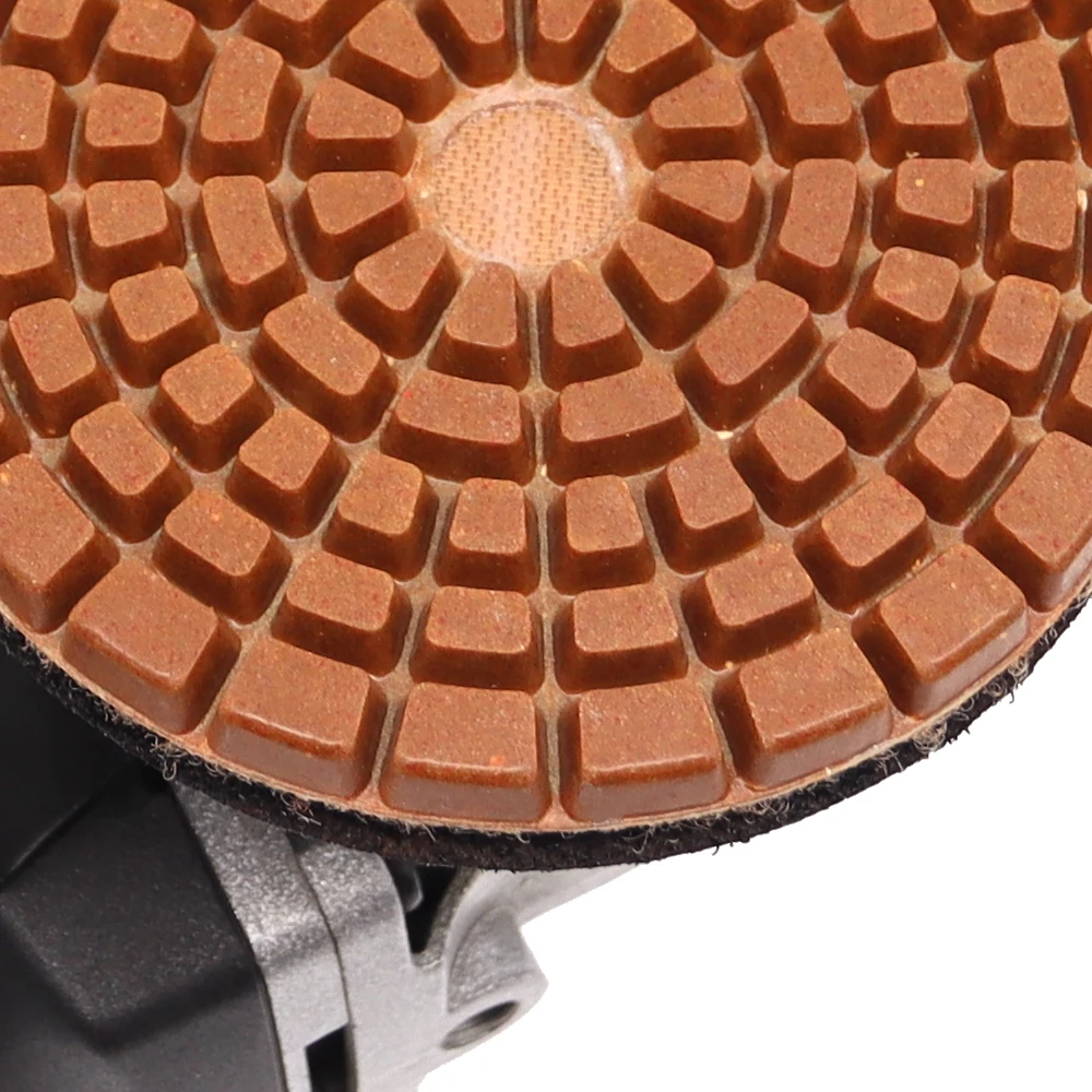 4PCS Super Sharp 4Inch Diamond Wet Polishing Pads For Concrete Floor Granite Marble Stone Thicknees 6mm Grinding Discs