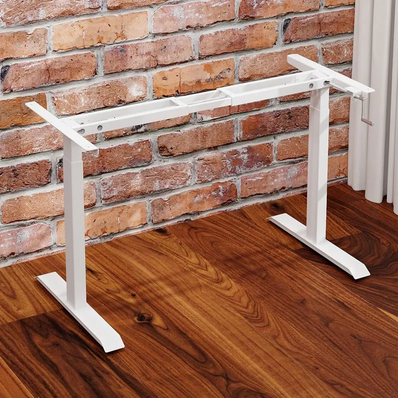 Hand lift table legs table rack manual study desk rack computer desk bedroom desk