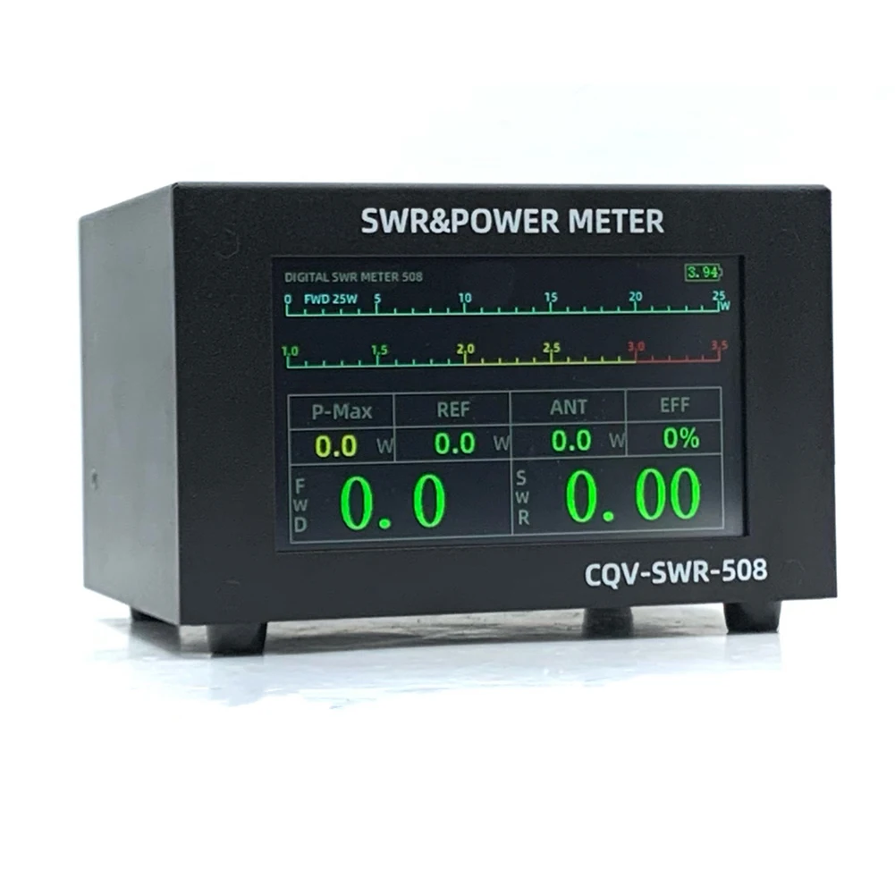 

4 3 IPS Color Display Digital VSWR Meter 200W Measurement Capacity Frequency Range 1 8 54MHz for Optimal Performance