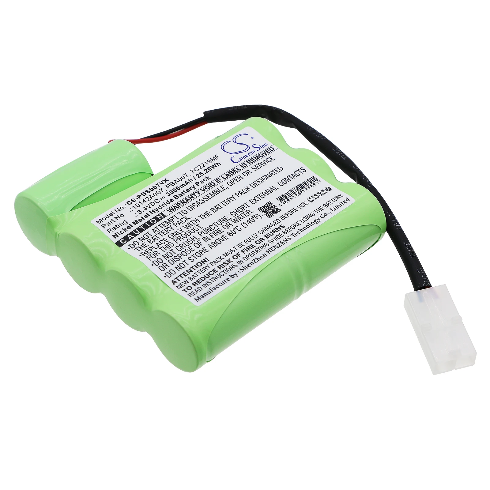 

Ni-MH Vacuum Battery for Water Tech, 8.4V, 3000mAh, Compatible Models: Pool Blaster Max, Swimming Pool