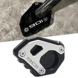 Soporte CNC para motocicleta, extensión de caballete lateral, placa de soporte compatible con Husqvarna 901 Norden 901 Norden901 2021 2022