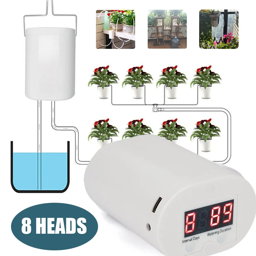 1 ensemble d'équipements d'arrosage automatique de jardin, système d'irrigation goutte à goutte pour plantes, système d'arrosage par aspersion