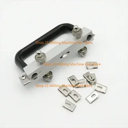 PVC Plastic Roll Sports Floor Groove Cutter Wheel Slotted Manual Slotting Knife Vinyl Floor Groover Construction Tools
