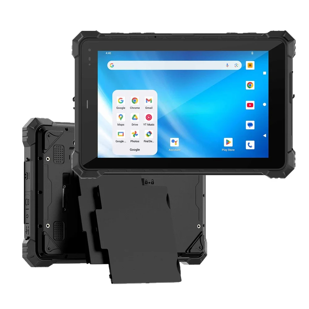 R54A Android Field Tablet with RJ45 DB9 RS232 10.1 Inch 15,400mAh Removable Battery