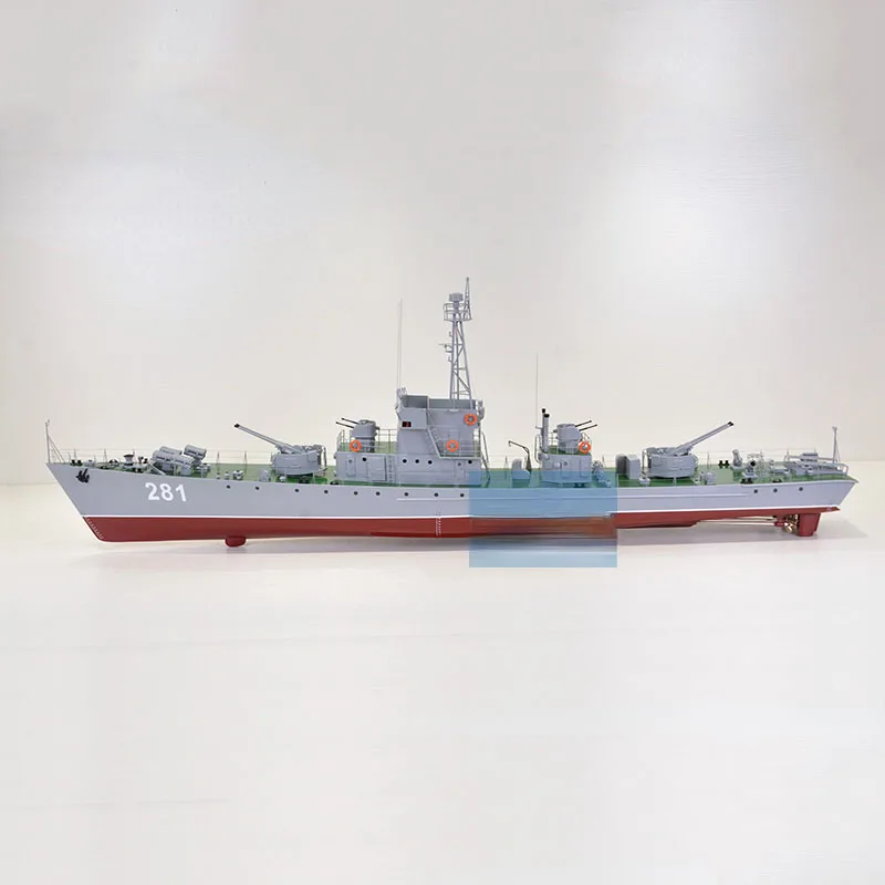 Type 037 Submarine Hunting Model Remote-controlled Finished Warship Xisha Naval Battle Model Ship