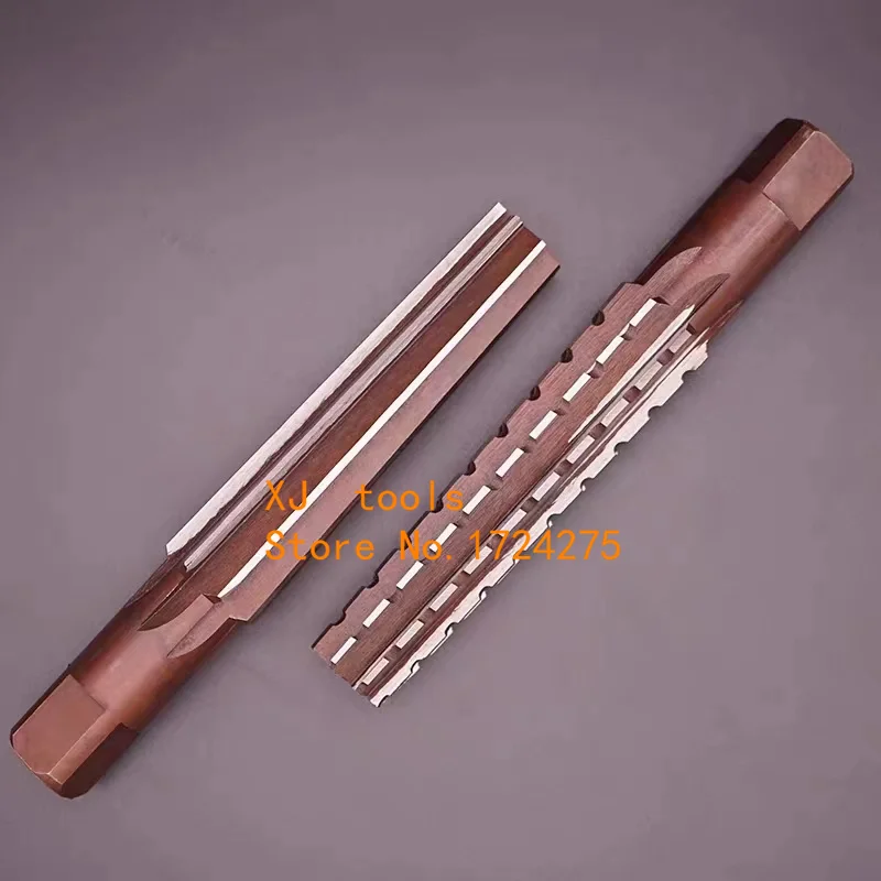 Alloy Tool Stee Hand Reamer,Mohs Reamer MT1/MT2/MT3/MT4 International Standards,Finishing,Roughing,Mechanical Lathe 2 Pcs