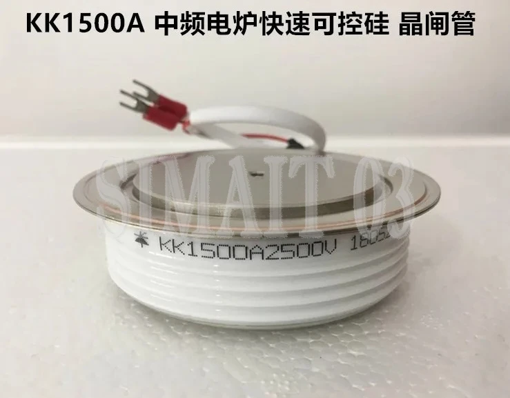 

KK1500A Thyristor SCR 1600V-2500V Y60KKE, Medium Frequency Furnace Fast Switching Semiconductor Module