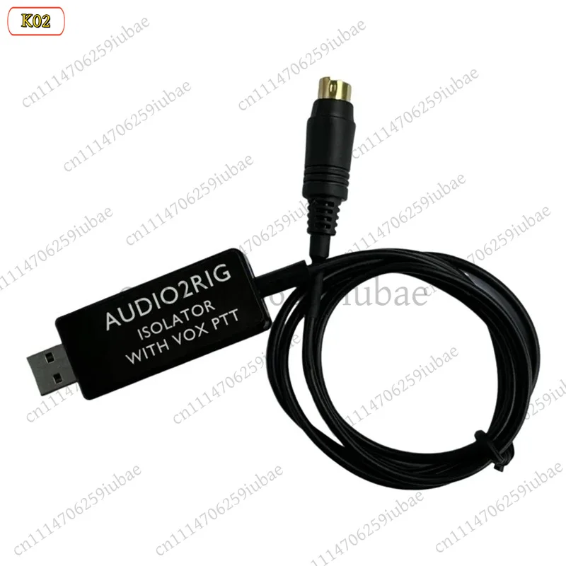 Radio Digital Modes Interface FT8-A25R with Audio Codec PTT Kit for Amateur Radio, Replacement Parts