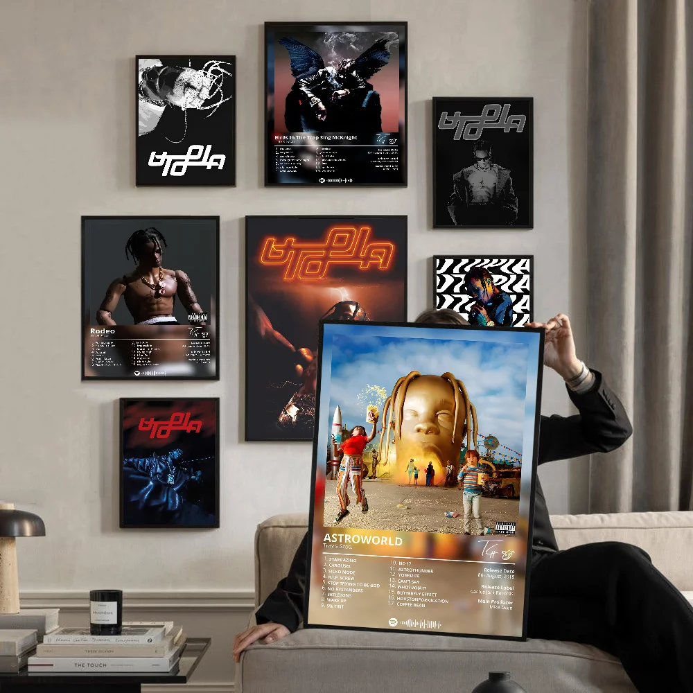 

Обложка альбома Utopia, белая бумага, постер, водостойкая бумажная наклейка, кофейня, бар, постеры, наклейки на стену