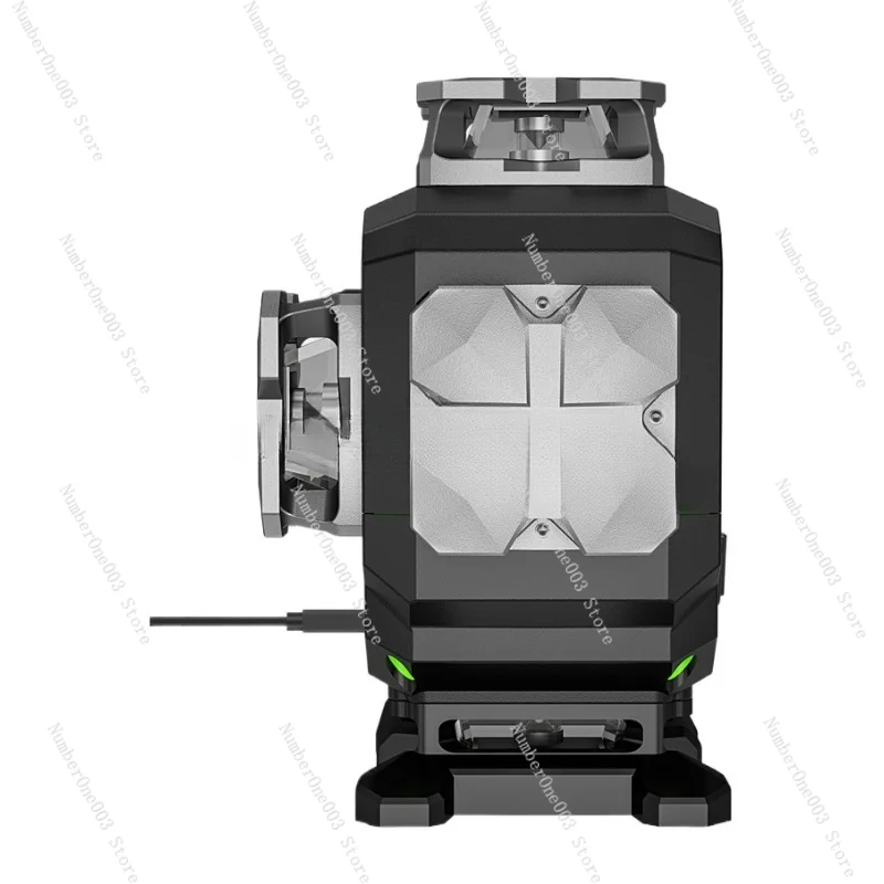 Outdoor Pulse Mode 4D Green Beam Line Nivel Laser 16 Line Laser Level & S04CG 360 Self-leveling Bluetooth Function