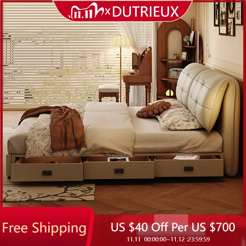 

Beauty Japanese Bed Queen Frame Bunk Bedroom Double Castle Princess Children Luxury Modern Bed Sleeping Muebles Home Furniture