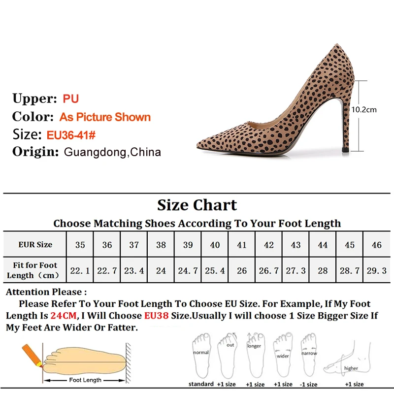 موضة مأدبة المرأة حذا فردي للسيدات ليوبارد طباعة رئيس مربع الفم الضحلة خنجر الكعوب 10.2 سنتيمتر سوبر عالية الكعب مثير مضخات