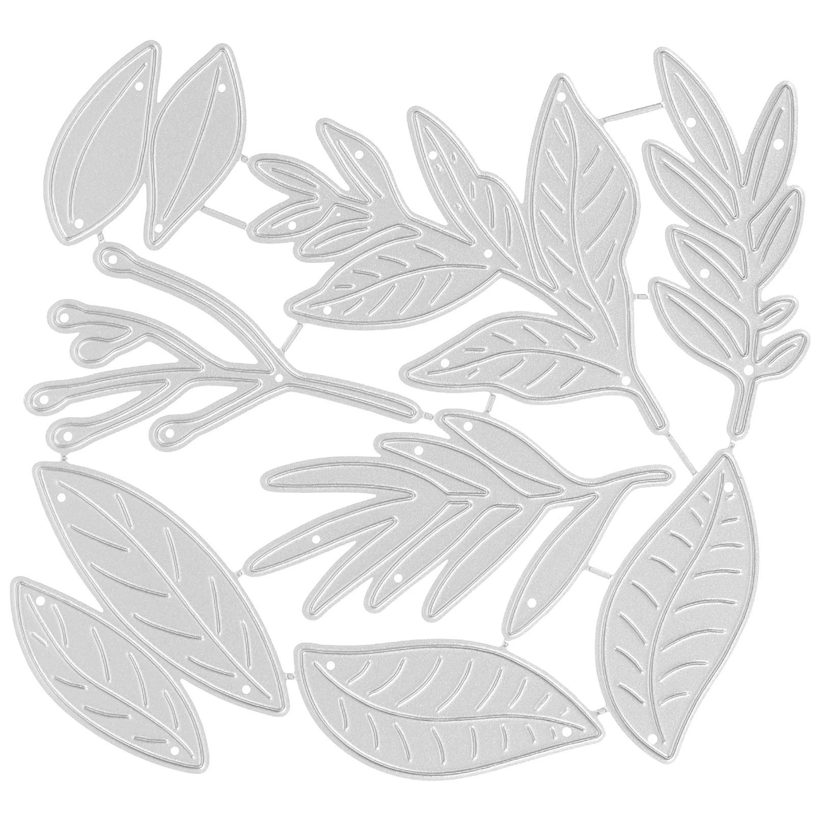 

Carbon Steel Cutting Die Metal Leaf DIY Craft Stencil for Photo Album Scrapbook Greeting Card Making Decor Dies for Card Making
