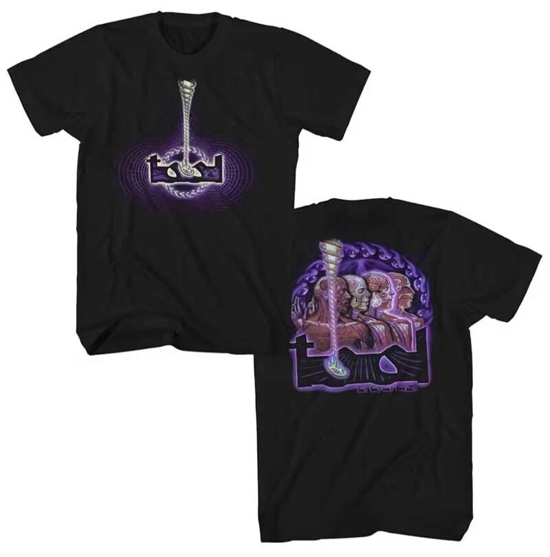 Neues Tool Band Lateralus Purple Dissectional Art Alex Grey T-Shirt Reprint Grafik-T-Shirts Herren-T-Shirts