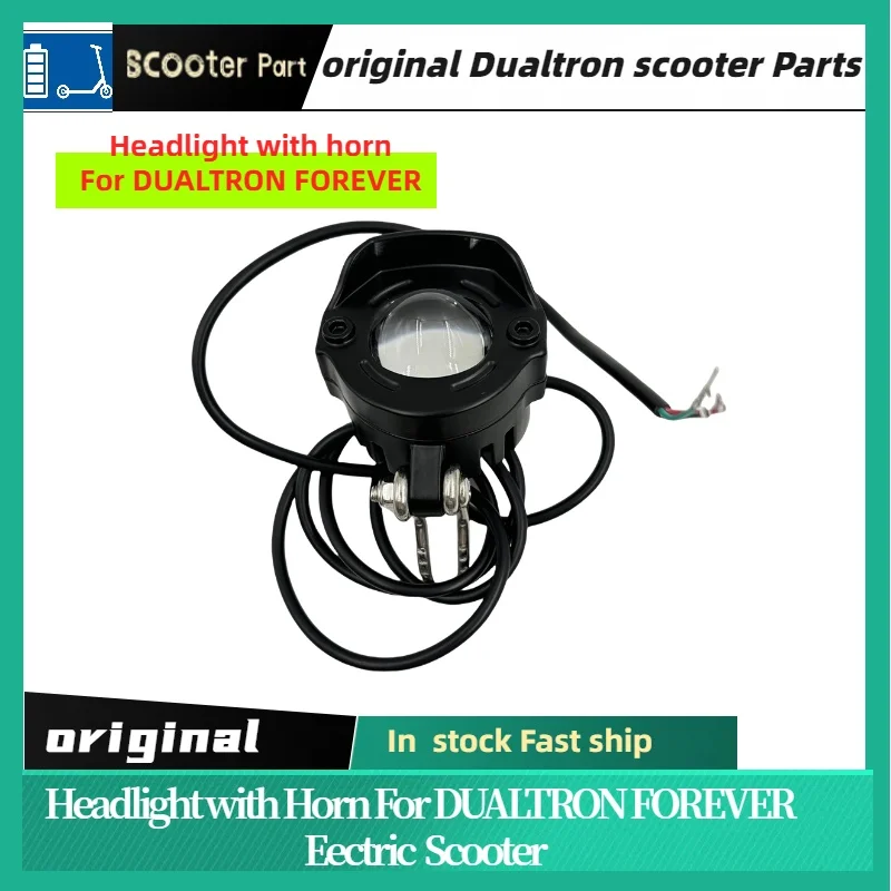 

Original Dualtron Parts Forever Headlight With Horn for Model:Dualtron Forever Kickscooter,Headlight，Minimotors accessories