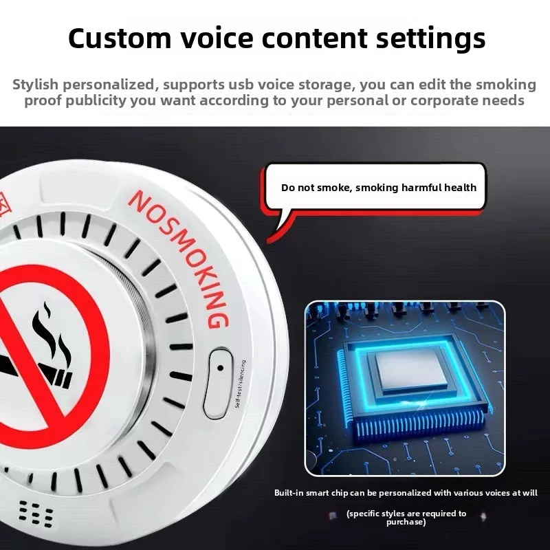 L'allarme anti-fumo autoregolante ad alta sensibilità, la "Smoking Control Guard", è facile da installare.