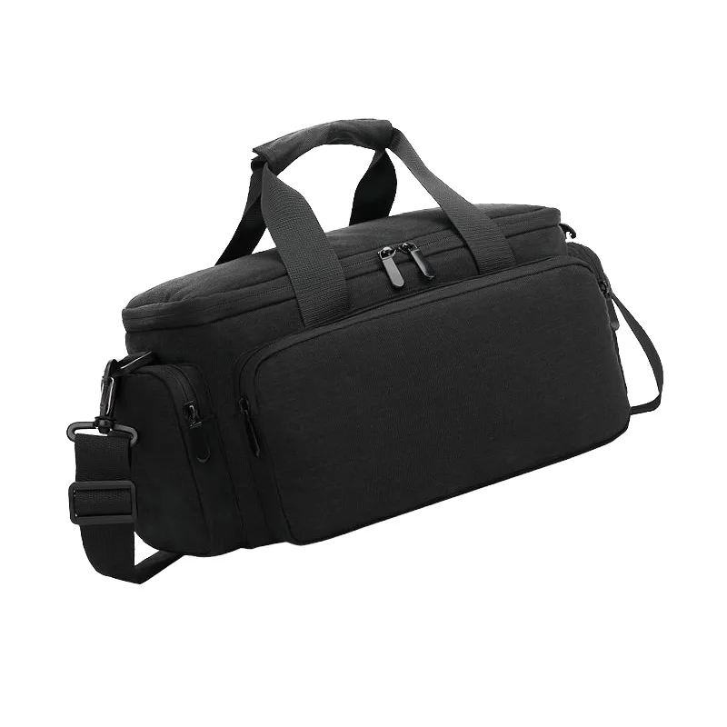 DSLR Camera Photography Tripod Bag, divisórias removíveis, alça de ombro, viagem, impermeável, à prova de choque