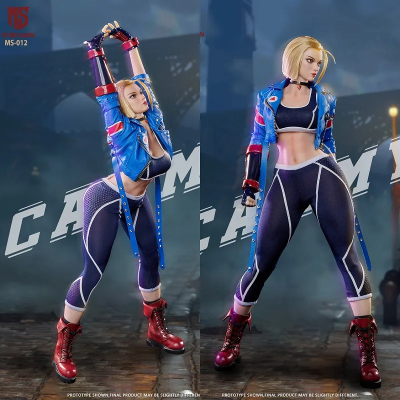 

New In Stock Starman Ms-012 Scale Female Soldier 1/6 Blue Bee Brand New STREET FIGHTER 6 Cammy White Soldier Model Full Set Toy