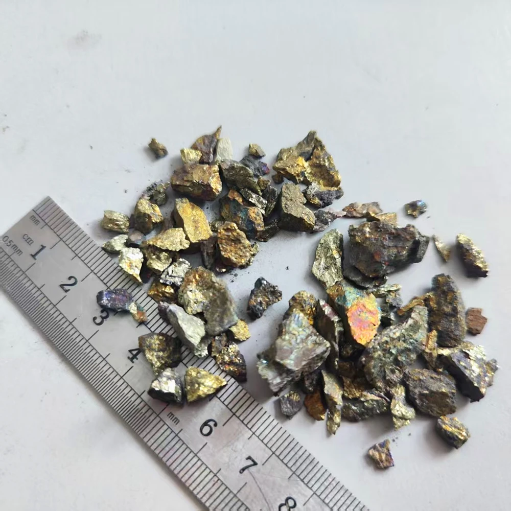 Natural Original Chalcopyrite Stone Copper Associated Minerals Copper ore Mineral Specimens Teaching Experiment Decor Ore Stone