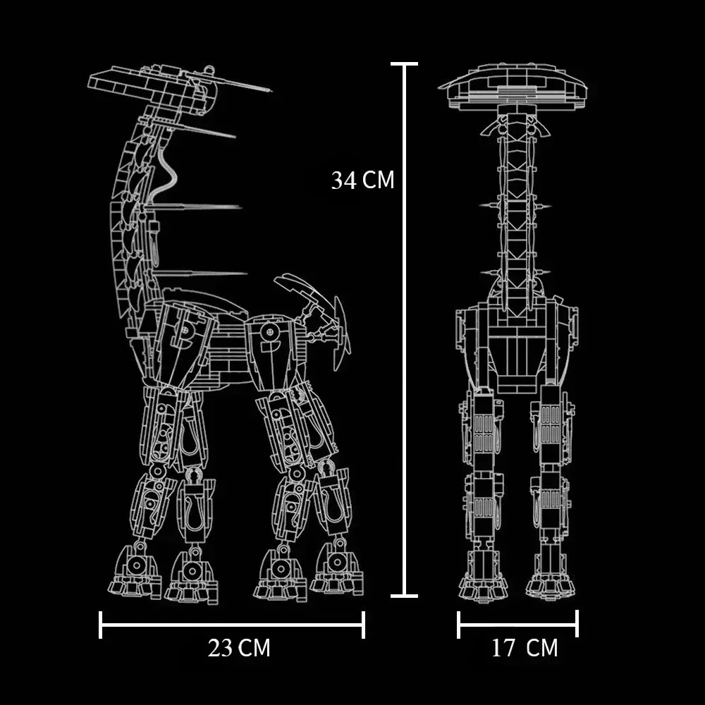 

2025 hot selling 76989, long necked monster model, children's building block toys, birthday gifts, Christmas party gifts