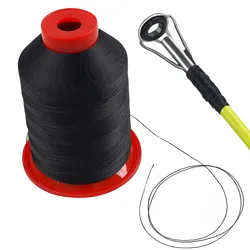 1200M/1800M Fishing Rod Guide Wrapping Thread 210D/150D Nylon wrap fishing line Buliding Winding Line fishing Rod repair kit