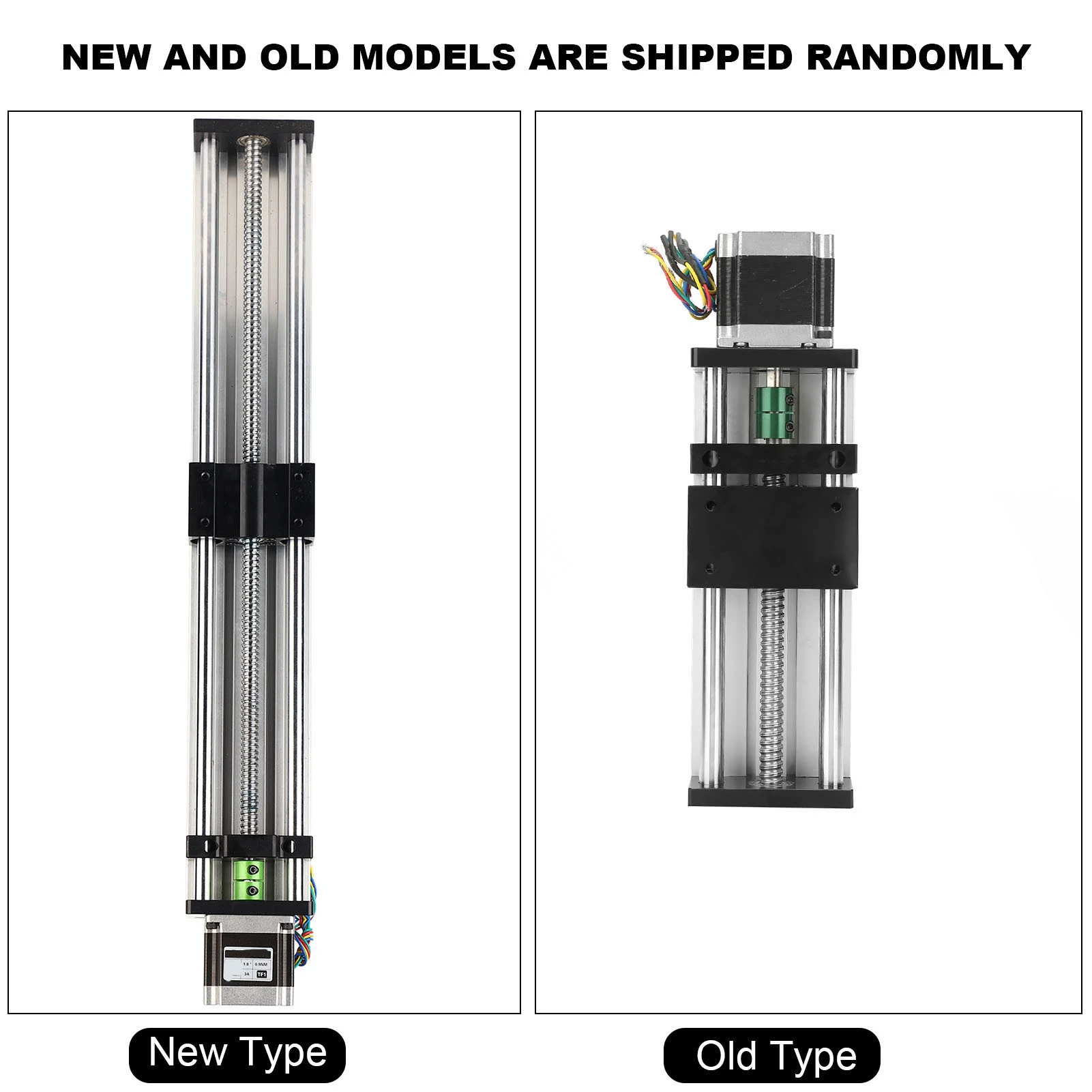400mm有効トラベルレールスライドテーブル、Nema23 57ステッピングモーターリニアモーションシステム、Nema23ステッピングモーター付き