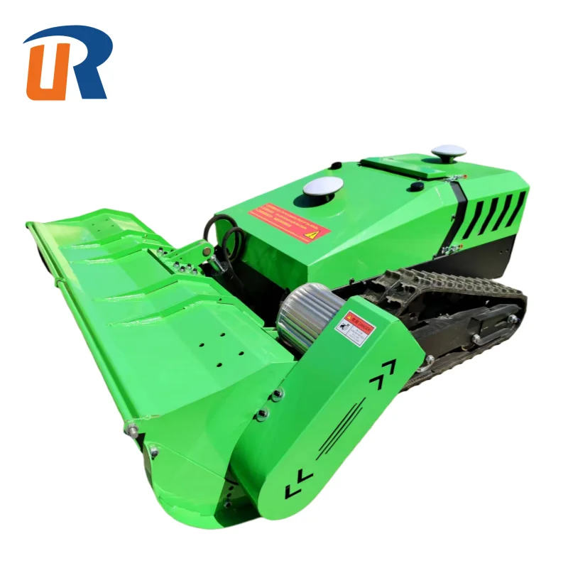 UR1000E-17 Crawler-Type Cordless Battery-Powered Industrial Brush Cutter Heavy  Garden Slope Trimmer Weed Cutting Machine