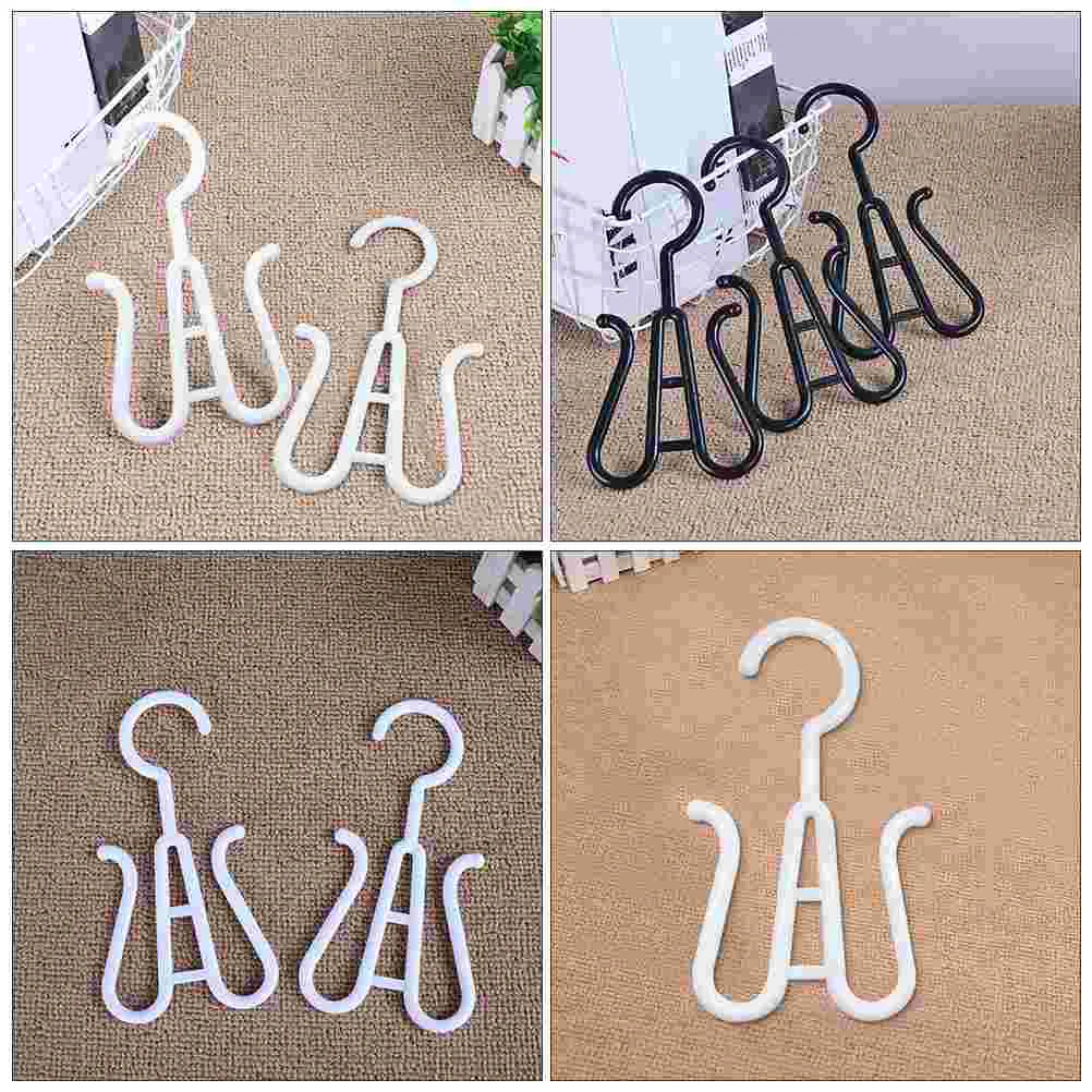 

4 Pcs Clothes Hook Multipurpose Slipper Boot Drying Rack Plastic Multi-use Hooks Shoes Display