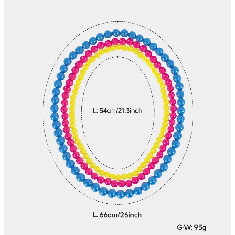 Kostuumaccessoires 80s Disco Party Set -6-delige retro hoofdband, choker en polsbandset met strikdetails